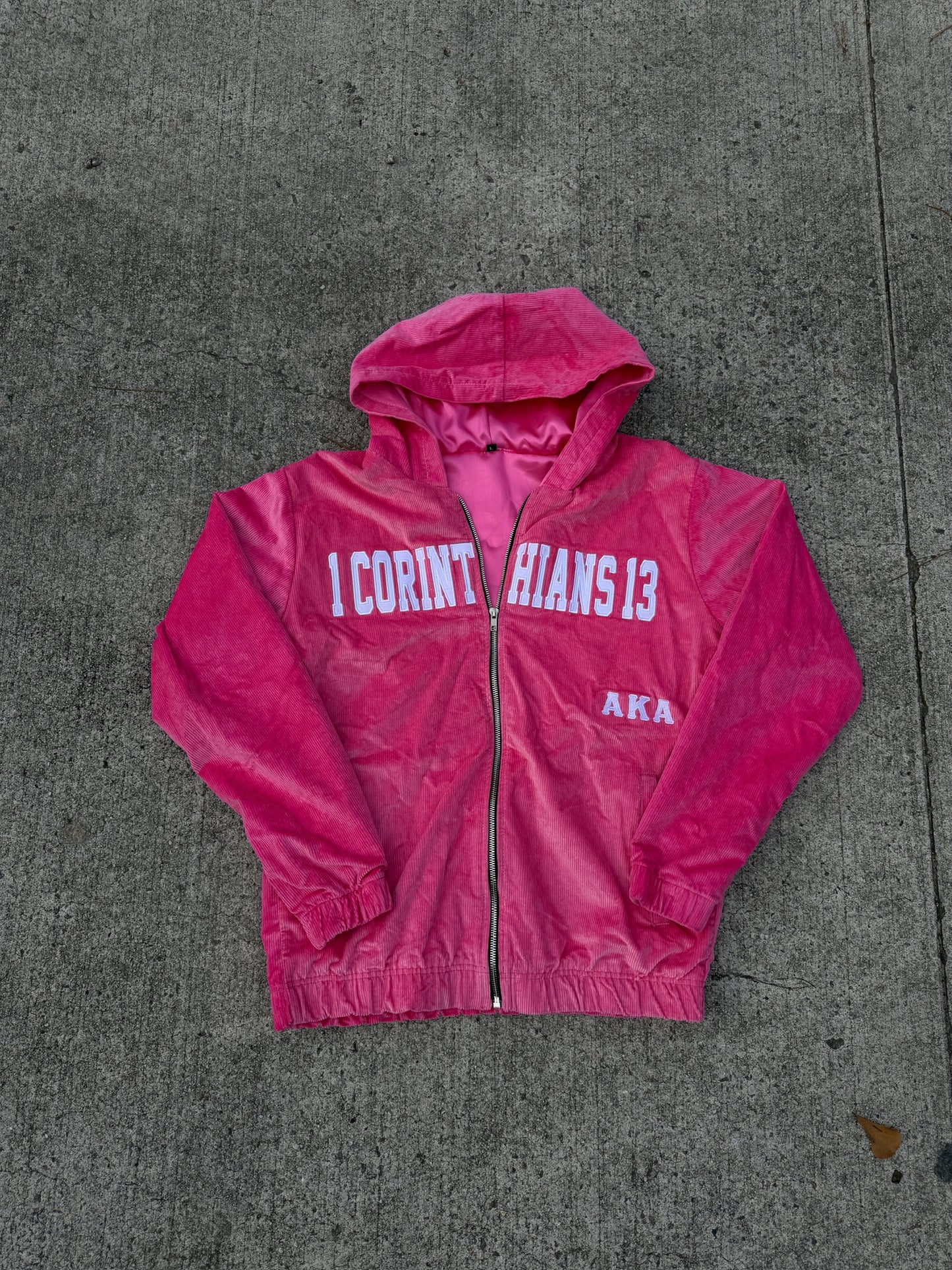 1 Corinthians 13 Greek Zip Up