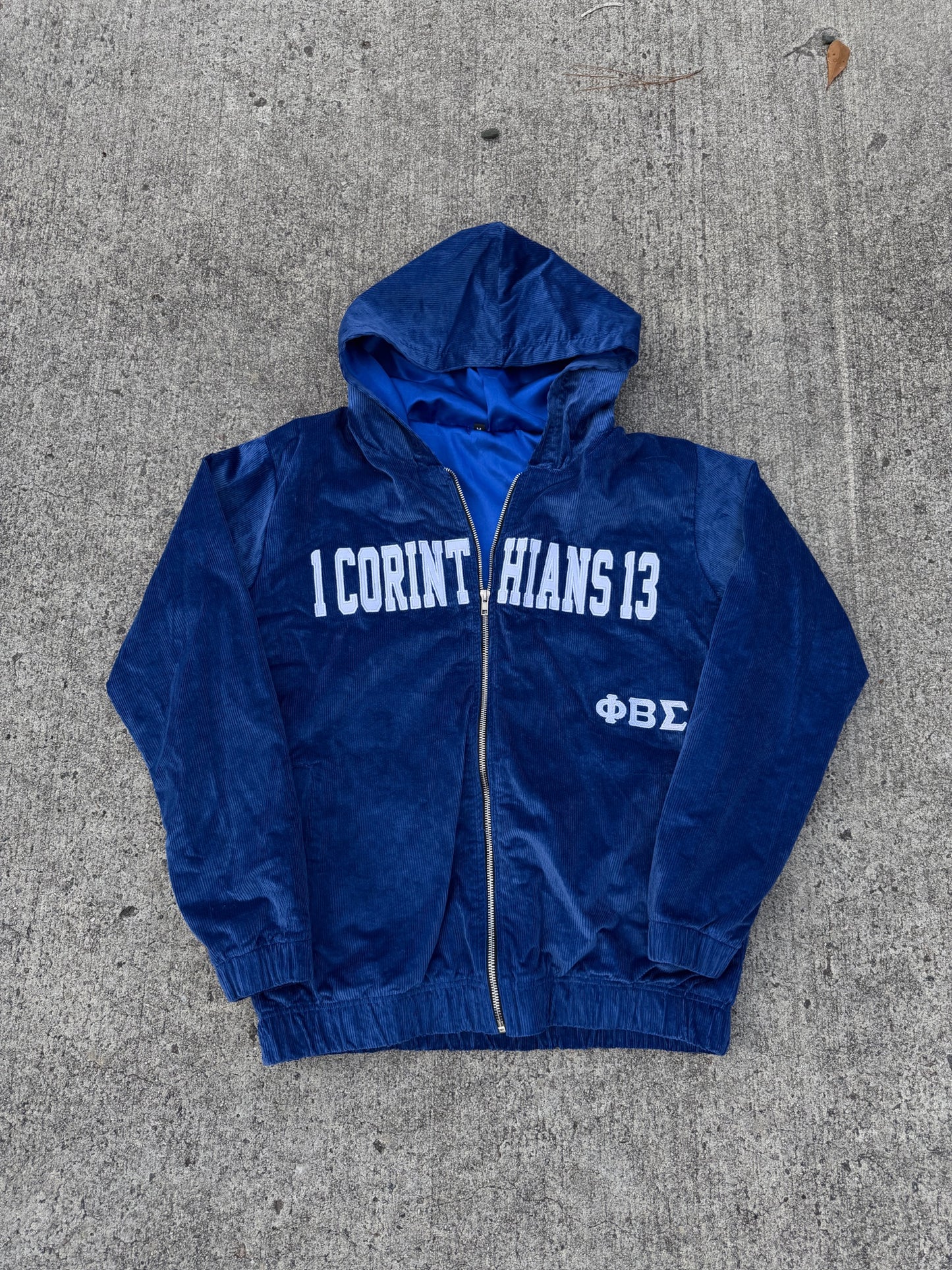 1 Corinthians 13 Greek Zip Up