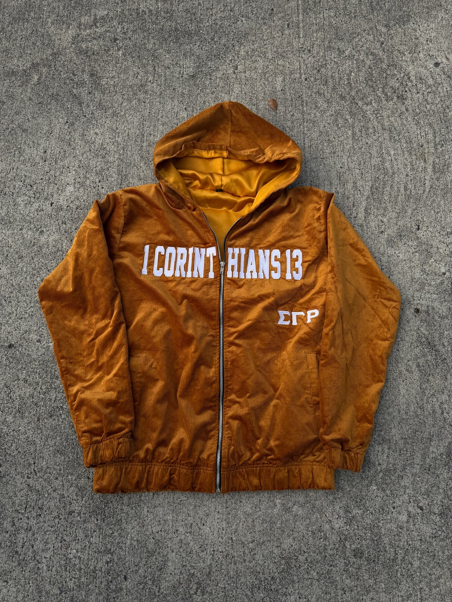 1 Corinthians 13 Greek Zip Up