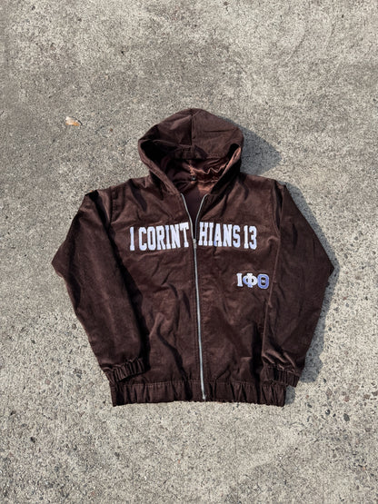 1 Corinthians 13 Greek Zip Up