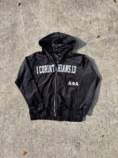 1 Corinthians 13 Greek Zip Up