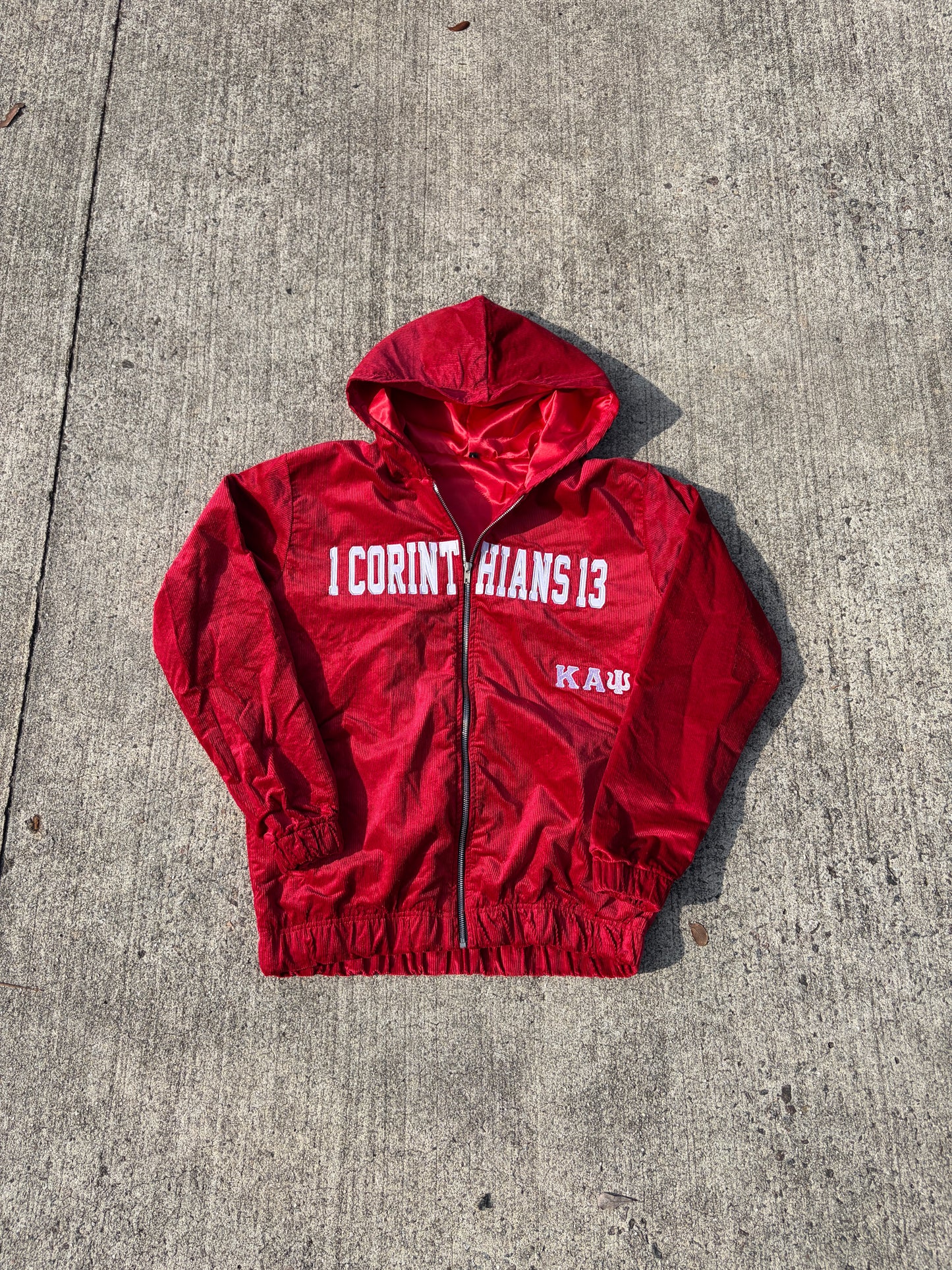 1 Corinthians 13 Greek Zip Up