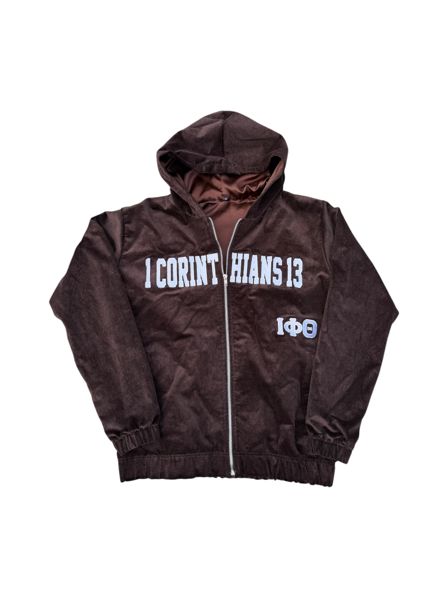 1 Corinthians 13 Greek Zip Up