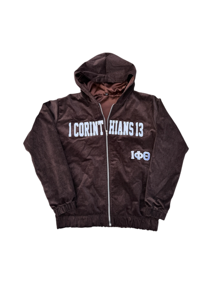 1 Corinthians 13 Greek Zip Up