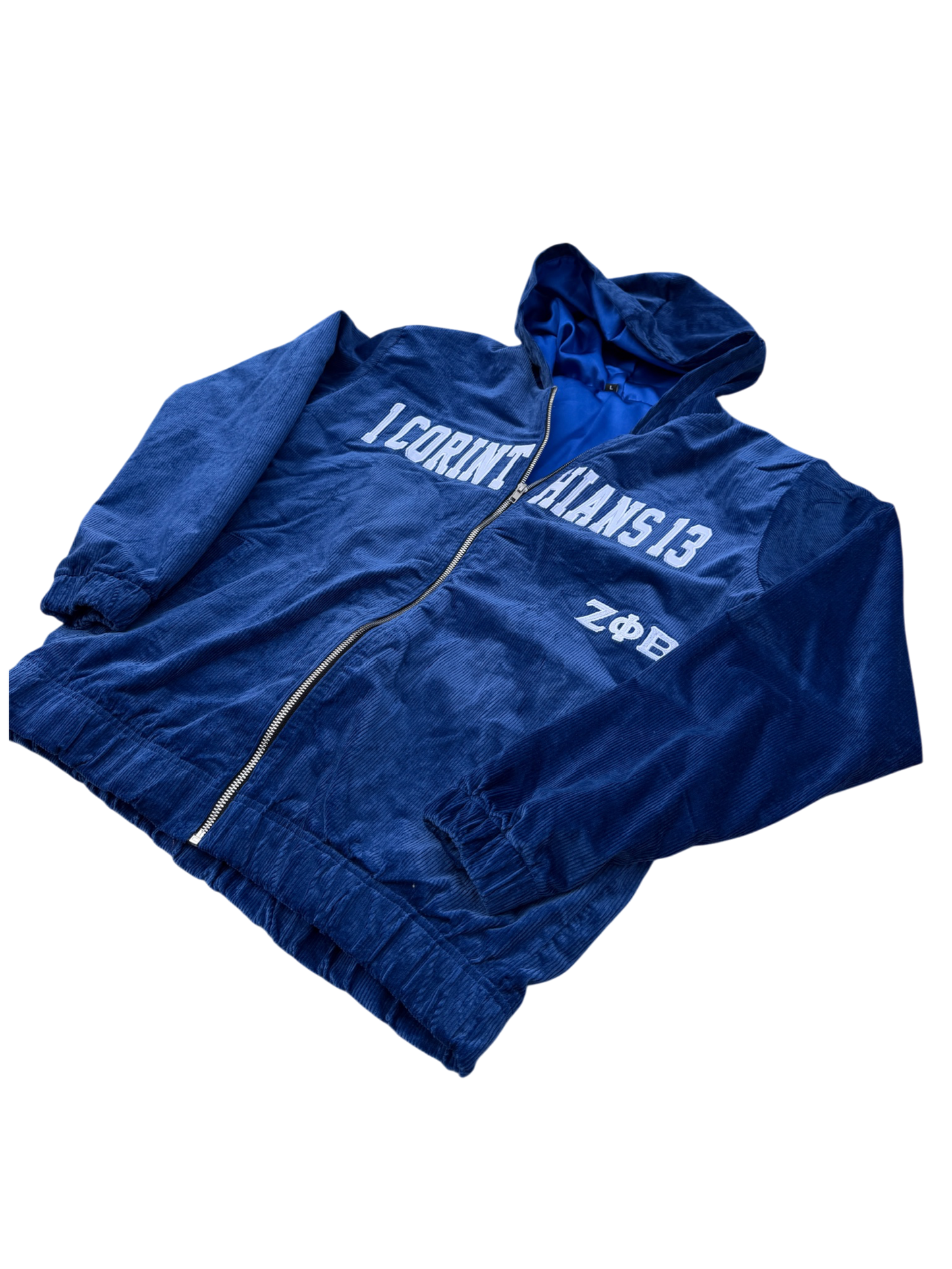 1 Corinthians 13 Greek Zip Up